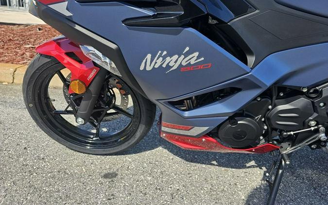 2026 Kawasaki Ninja 500 ABS Metallic Matte Twilight Blue