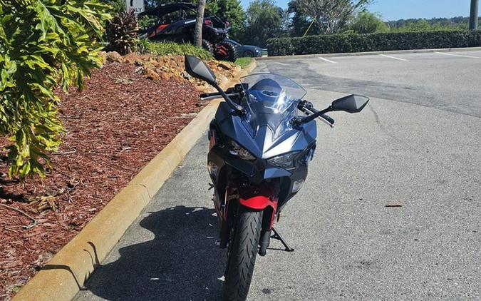 2026 Kawasaki Ninja 500 ABS Metallic Matte Twilight Blue