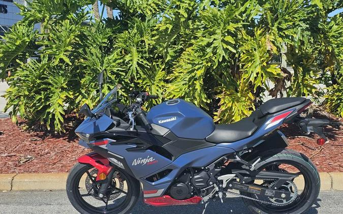 2026 Kawasaki Ninja 500 ABS Metallic Matte Twilight Blue