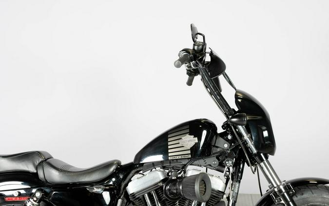 2016 Harley-Davidson Forty-Eight XL1200X Air-cooled, Evolution Engine.