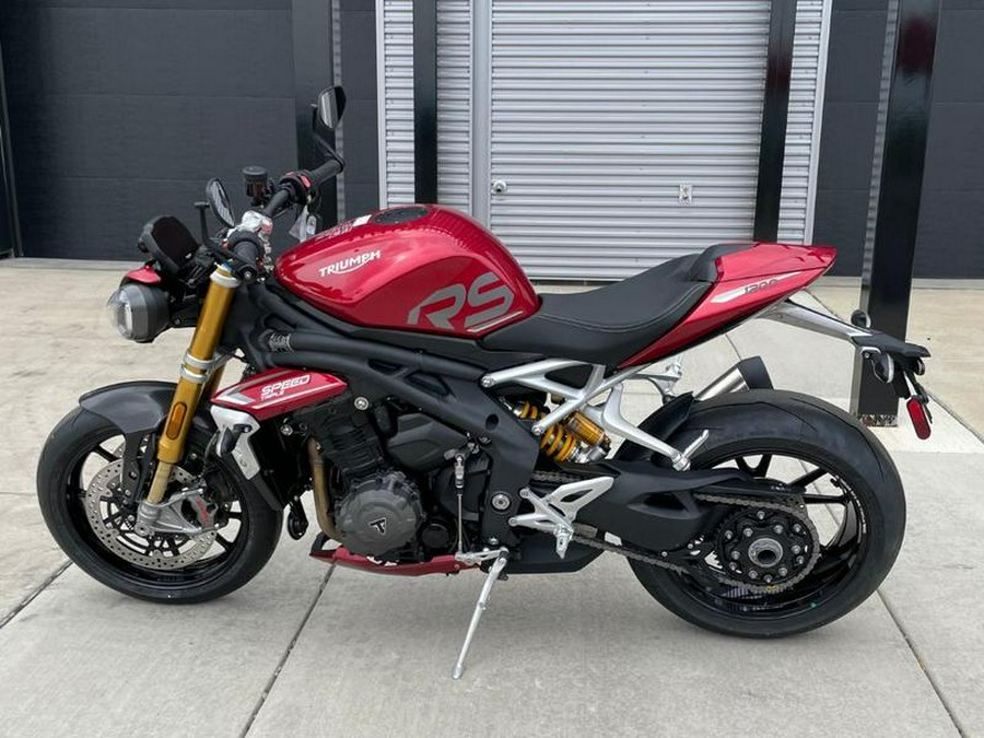 2024 Triumph Speed Triple 1200 RS Carnival Red