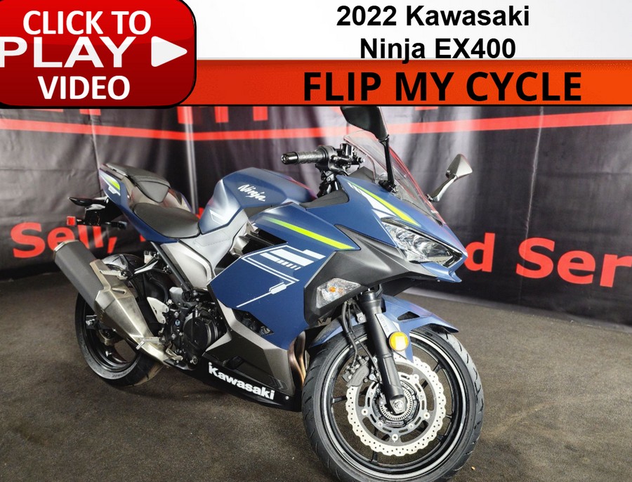 2022 KAWASAKI NINJA 400 ABS - FAF3712