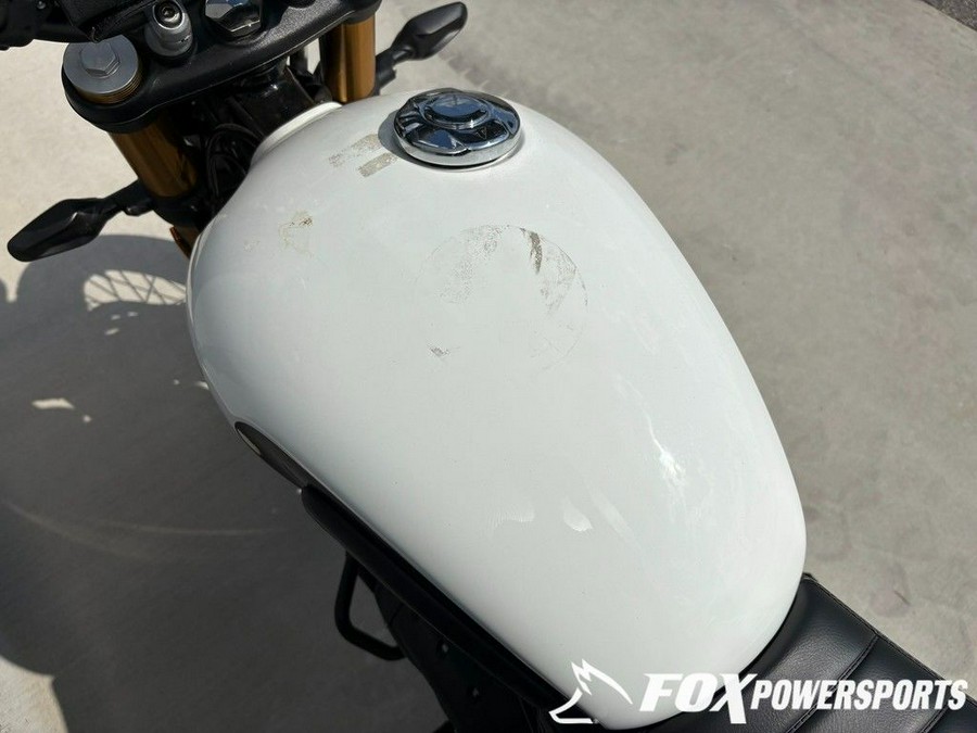 2026 Triumph Scrambler 400 XC Vanilla White