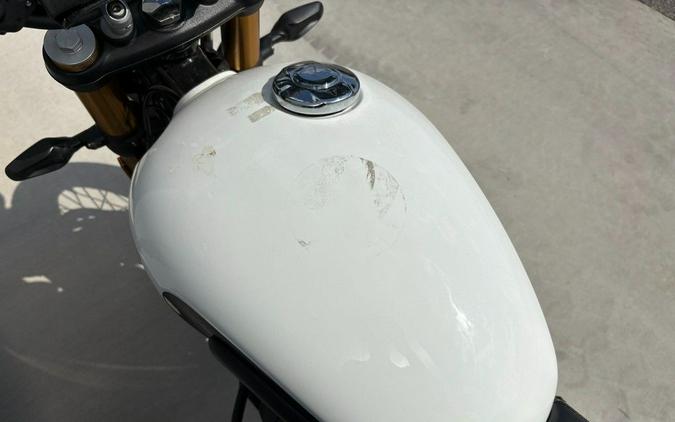 2026 Triumph Scrambler 400 XC Vanilla White