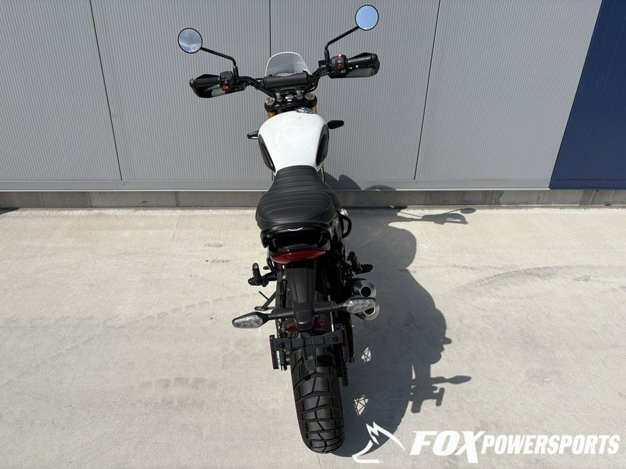 2026 Triumph Scrambler 400 XC Vanilla White