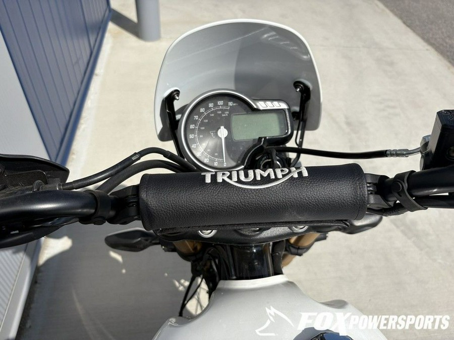 2026 Triumph Scrambler 400 XC Vanilla White