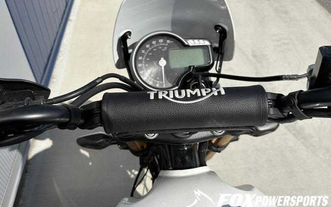 2026 Triumph Scrambler 400 XC Vanilla White