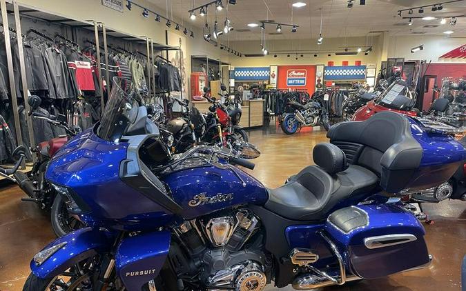 2023 Indian Motorcycle® Pursuit Limited Spirit Blue Metallic