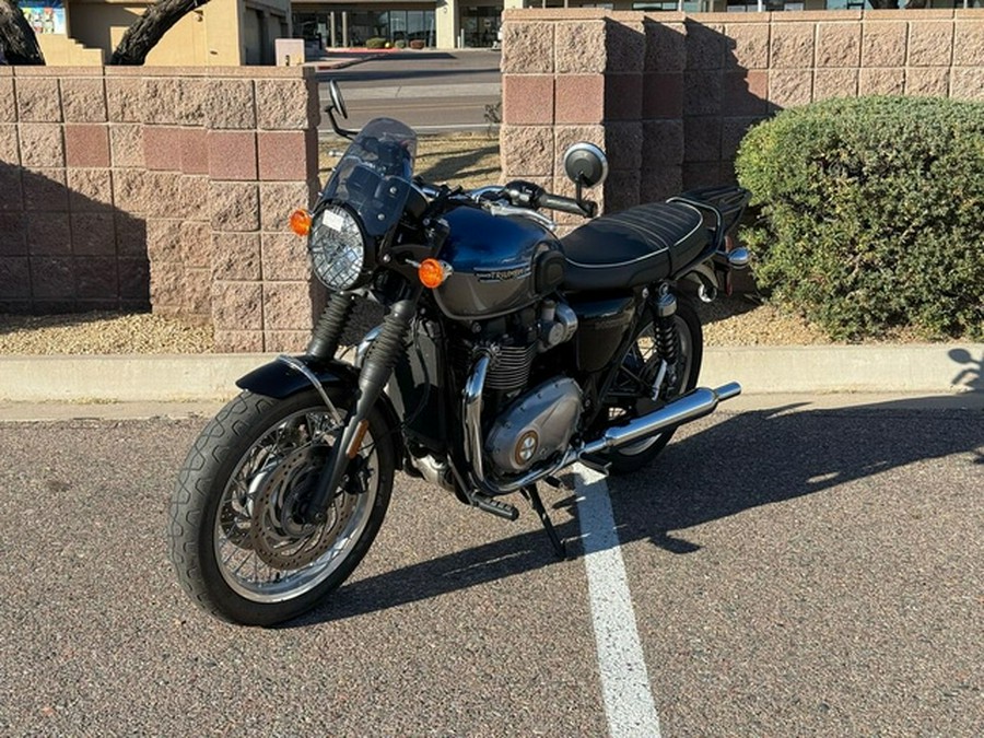 2022 Triumph Bonneville T120 Cobalt Blue/Silver Ice