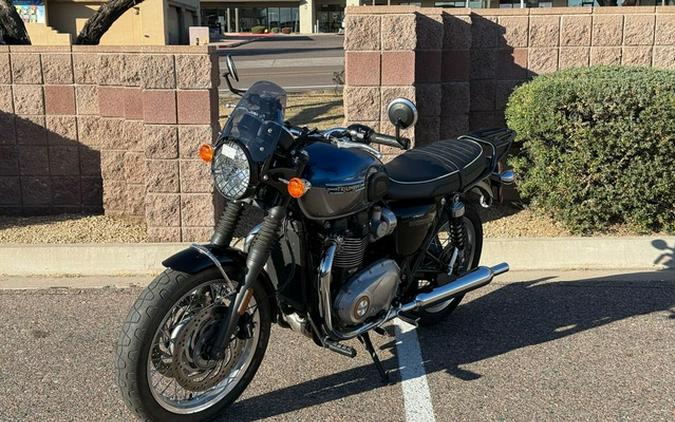 2022 Triumph Bonneville T120 Cobalt Blue/Silver Ice