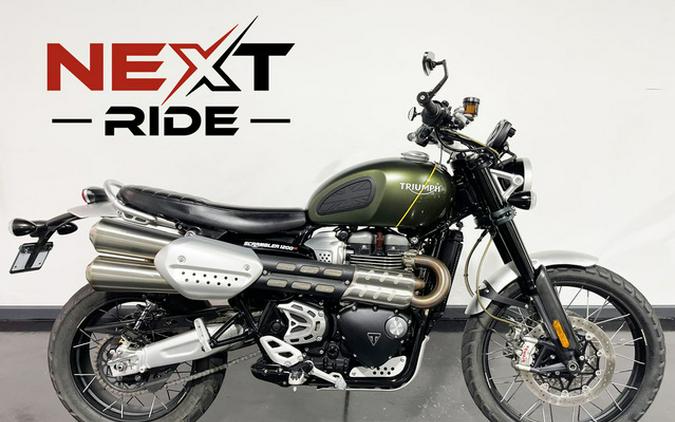 2019 Triumph Scrambler 1200 XC Brooklands Green