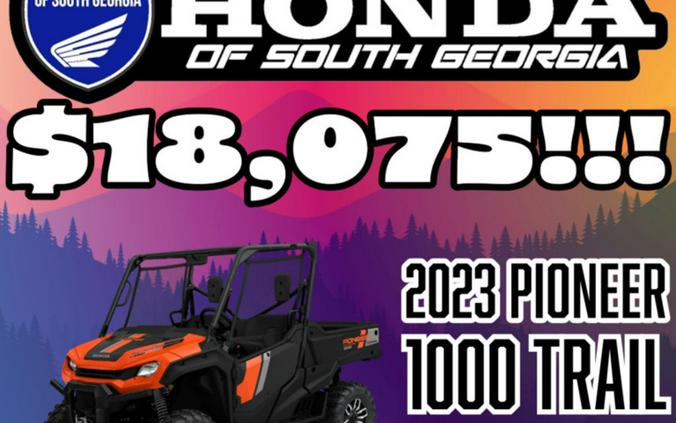 2023 Honda Pioneer 1000 Trail