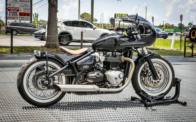 2020 Triumph Bonneville Bobber Black Jet Black Black