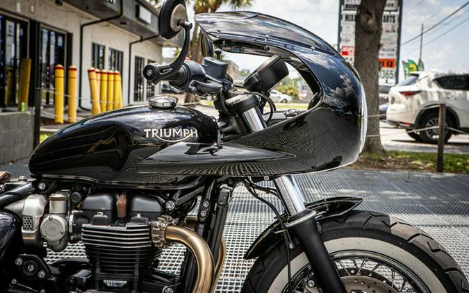 2020 Triumph Bonneville Bobber Black Jet Black Black