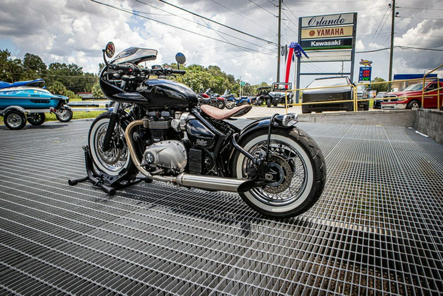 2020 Triumph Bonneville Bobber Black Jet Black Black