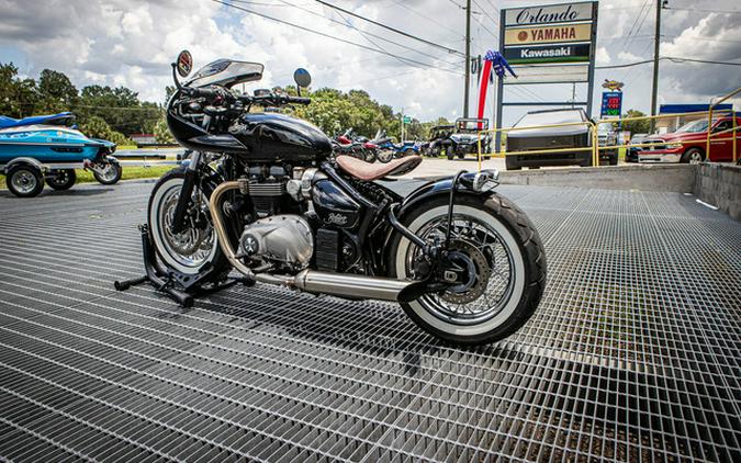 2020 Triumph Bonneville Bobber Black Jet Black Black