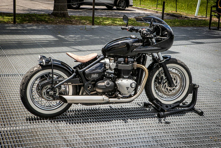 2020 Triumph Bonneville Bobber Black Jet Black Black