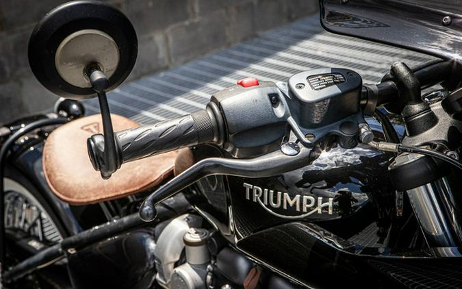2020 Triumph Bonneville Bobber Black Jet Black Black