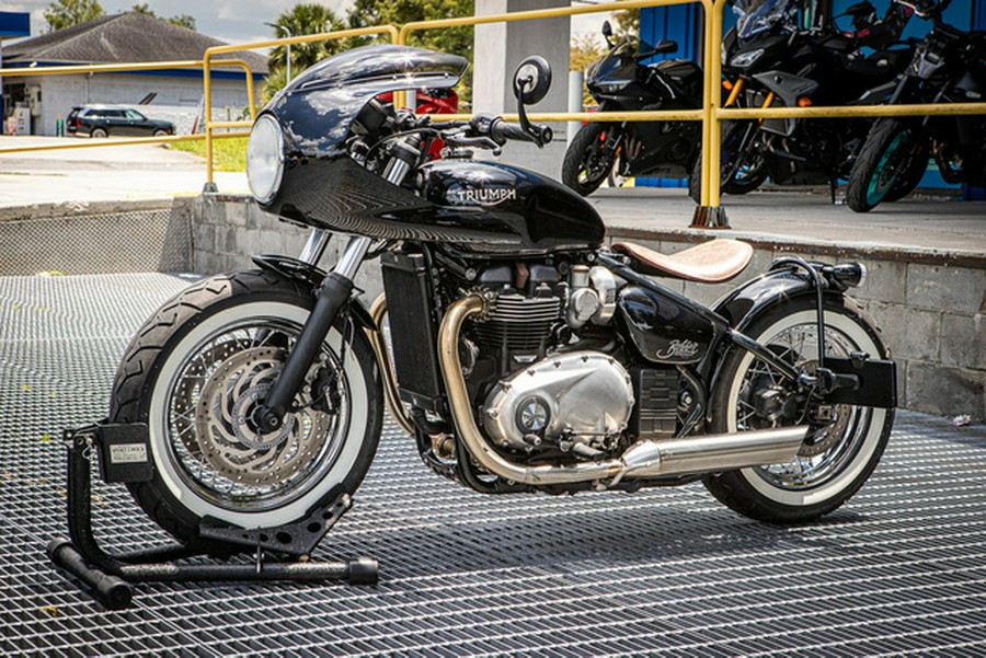 2020 Triumph Bonneville Bobber Black Jet Black Black