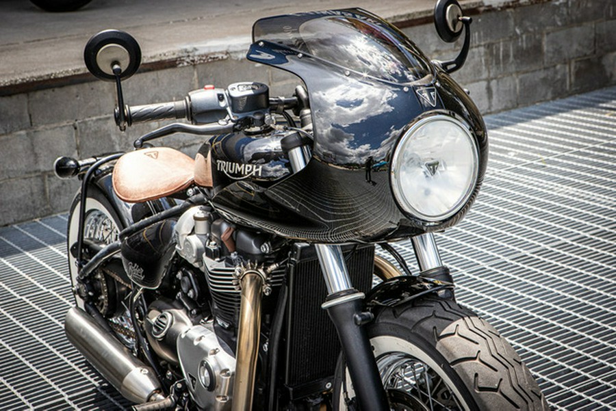 2020 Triumph Bonneville Bobber Black Jet Black Black