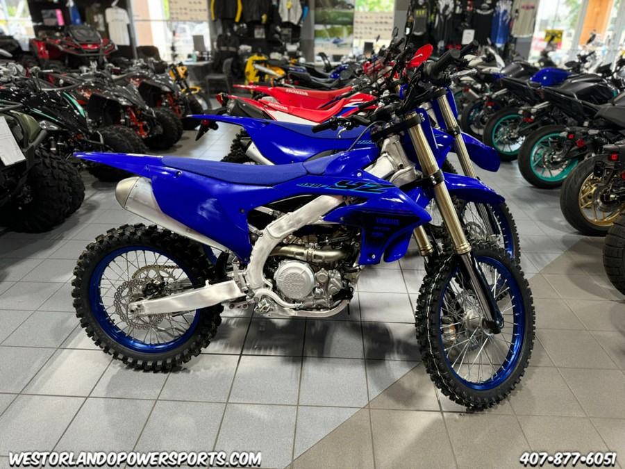 2024 Yamaha YZ450F Team Yamaha Blue