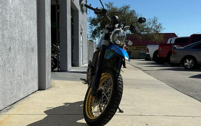 2023 Ducati Scrambler Desert Sled Sparking Blue
