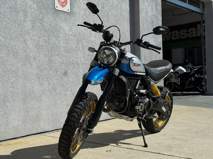 2023 Ducati Scrambler Desert Sled Sparking Blue