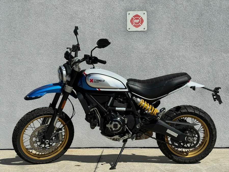 2023 Ducati Scrambler Desert Sled Sparking Blue