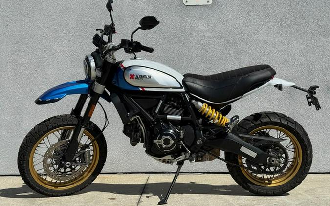 2023 Ducati Scrambler Desert Sled Sparking Blue