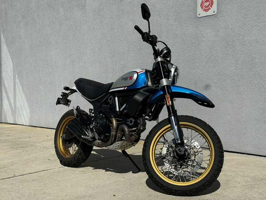 2023 Ducati Scrambler Desert Sled Sparking Blue