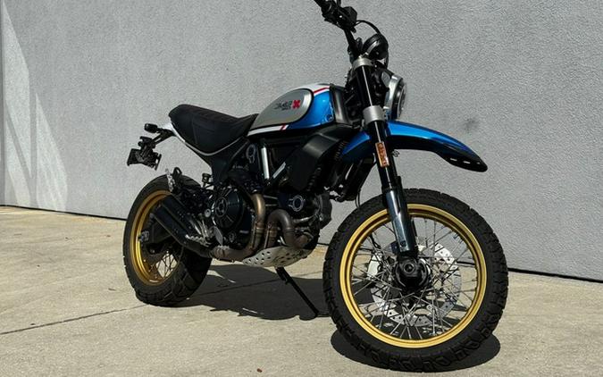 2023 Ducati Scrambler Desert Sled Sparking Blue
