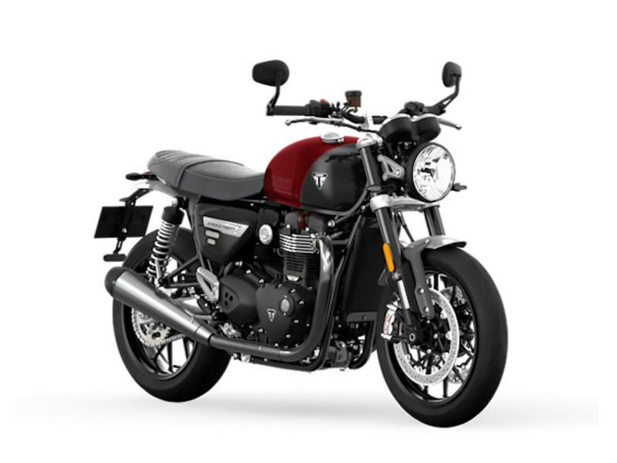 2024 Triumph Speed Twin 1200 Carnival Red/Storm Grey