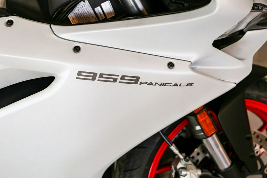 2018 Ducati 959 Panigale (Artic White Silk)