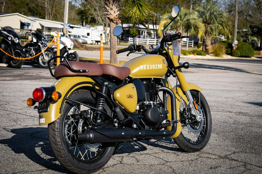 2023 Royal Enfield Classic 350 Signals Desert Sand