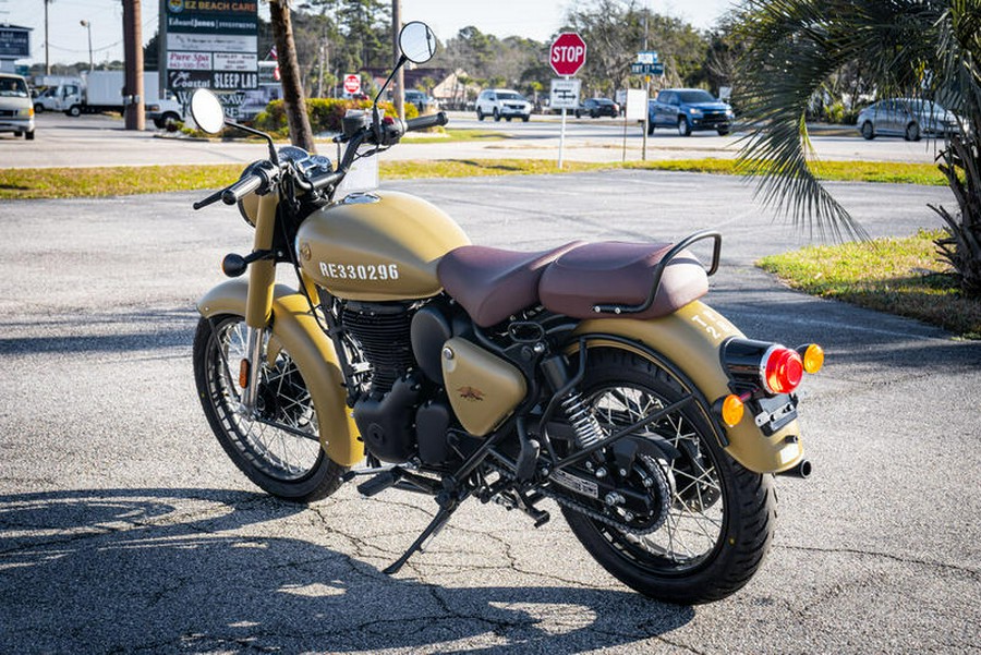 2023 Royal Enfield Classic 350 Signals Desert Sand