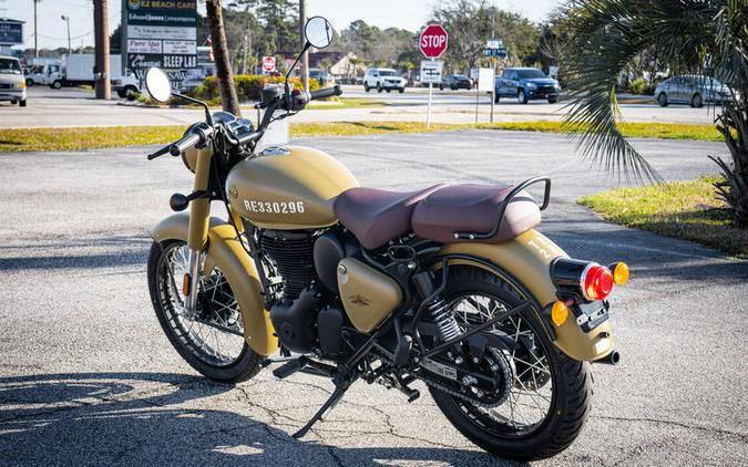 2023 Royal Enfield Classic 350 Signals Desert Sand