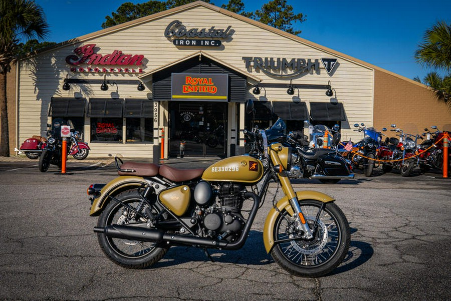 2023 Royal Enfield Classic 350 Signals Desert Sand