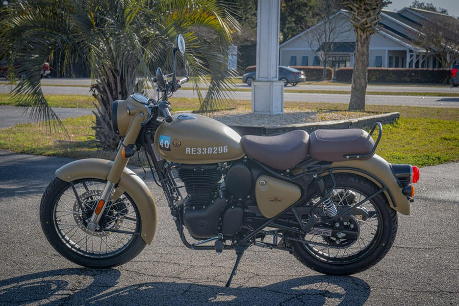 2023 Royal Enfield Classic 350 Signals Desert Sand