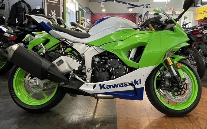 2024 Kawasaki Ninja® ZX™-6R 40th Anniversary Edition ABS