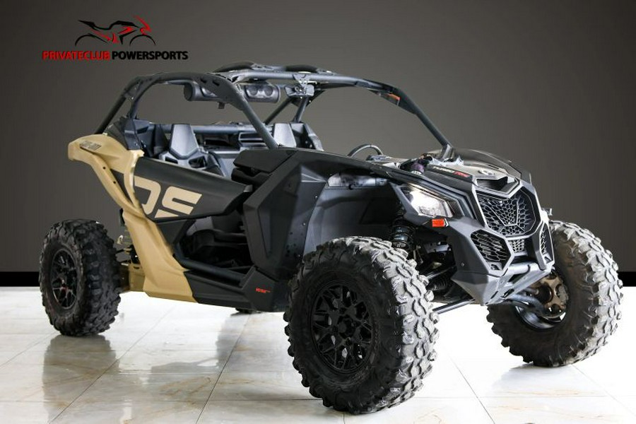 2023 Can-Am Maverick X3 DS TURBO RR (Desert Tan & Carbon Black)