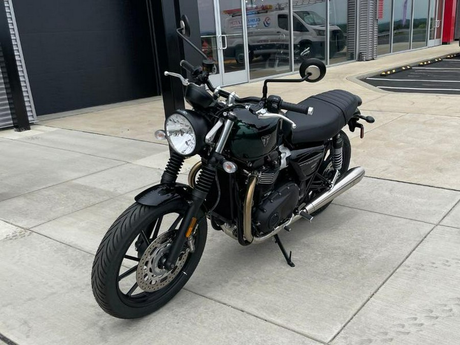 2024 Triumph Speed Twin 900 Competition Green/Phantom Black