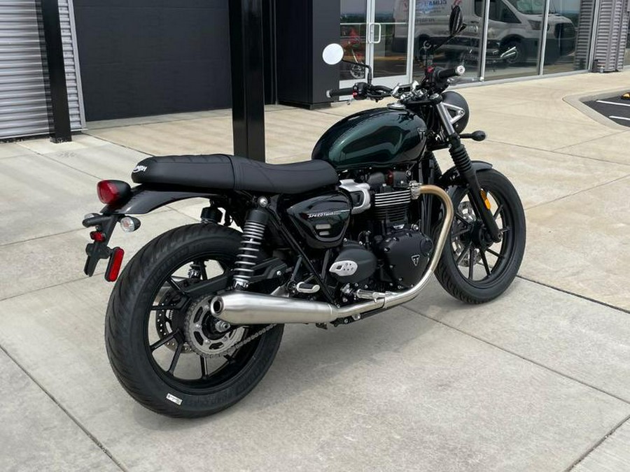 2024 Triumph Speed Twin 900 Competition Green/Phantom Black