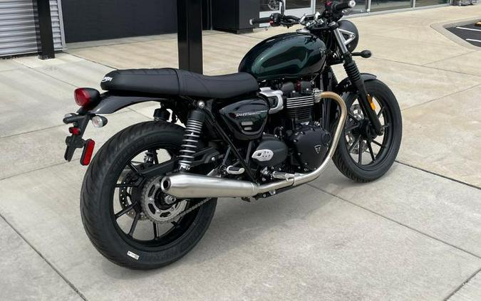 2024 Triumph Speed Twin 900 Competition Green/Phantom Black