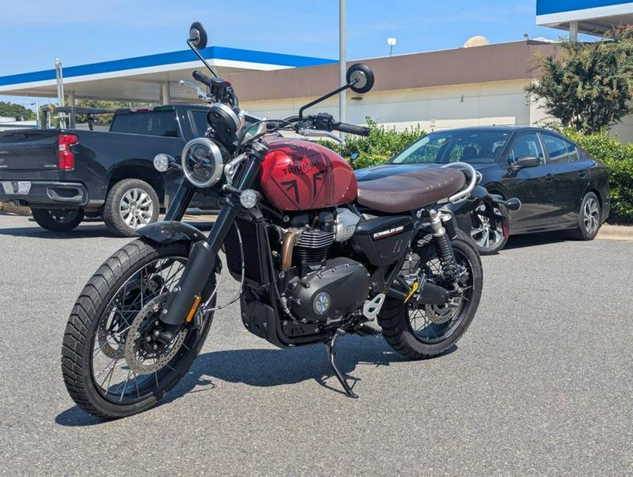2025 Triumph Scrambler 1200 X Carnival Red
