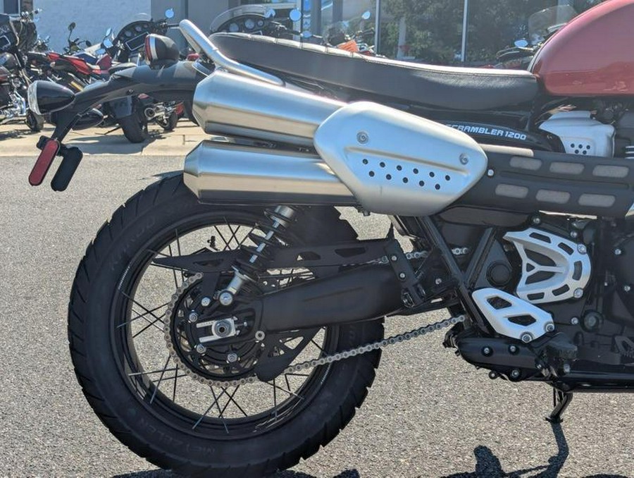 2025 Triumph Scrambler 1200 X Carnival Red