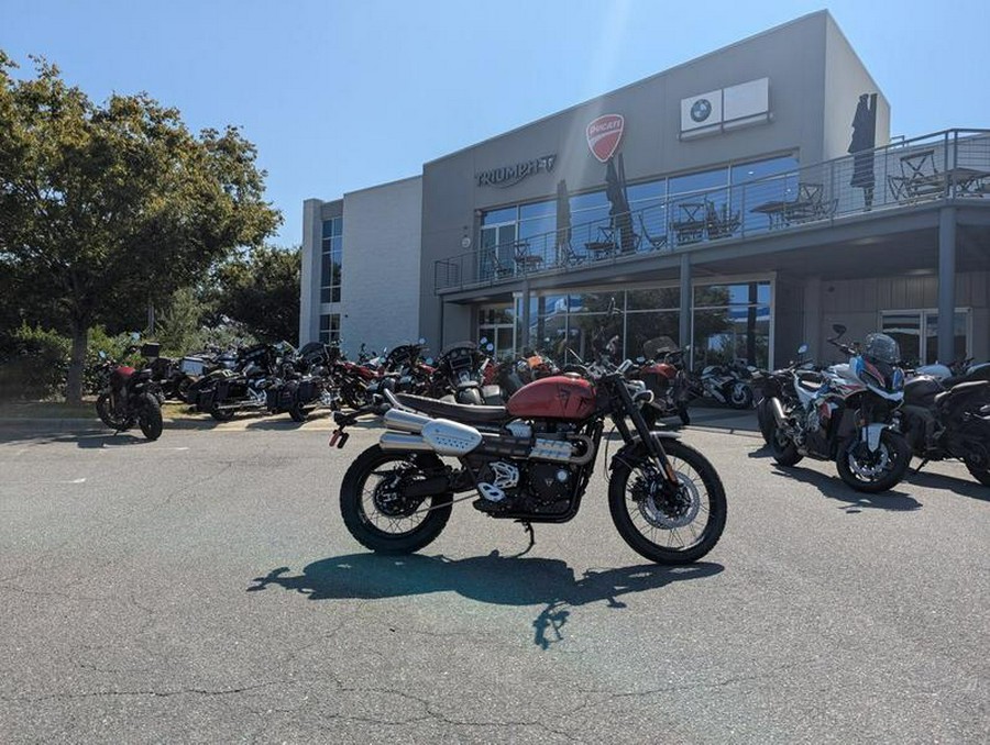 2025 Triumph Scrambler 1200 X Carnival Red