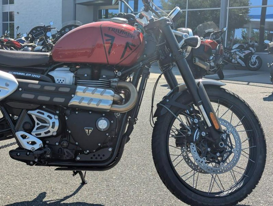 2025 Triumph Scrambler 1200 X Carnival Red