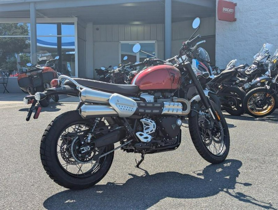 2025 Triumph Scrambler 1200 X Carnival Red