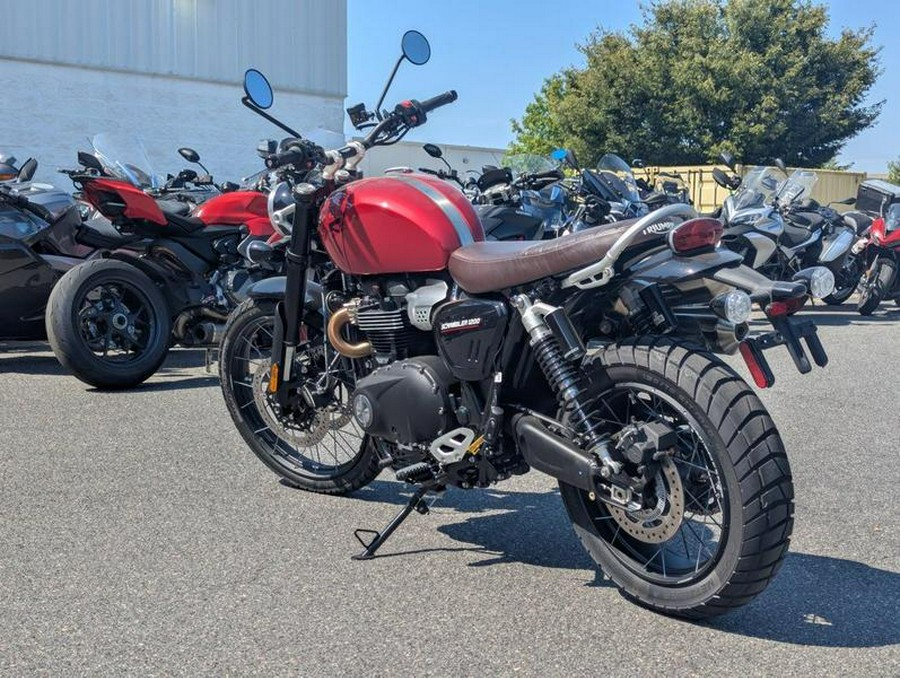 2025 Triumph Scrambler 1200 X Carnival Red