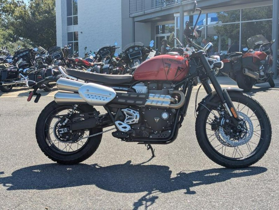 2025 Triumph Scrambler 1200 X Carnival Red